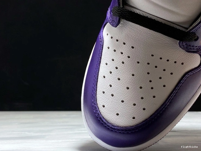 Court Purple Jordan High 555088-500 1 Air OG 0902